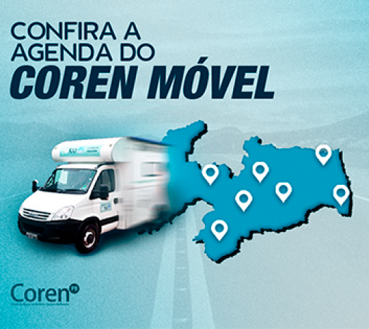 Coren Móvel- Março | Conselho Regional de Enfermagem da Paraíba